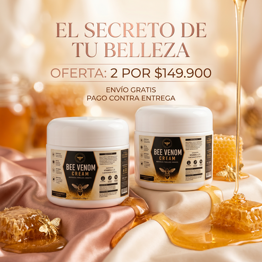 Crema Veneno de Abeja — Lifting Natural 🐝