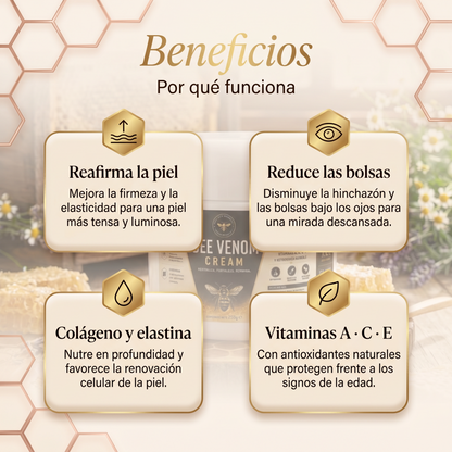 Crema Veneno de Abeja — Lifting Natural 🐝