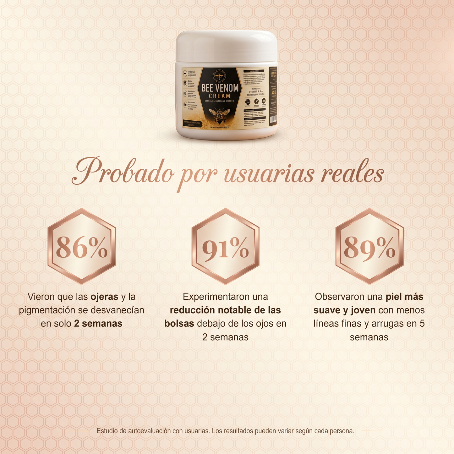 Crema Veneno de Abeja — Lifting Natural 🐝